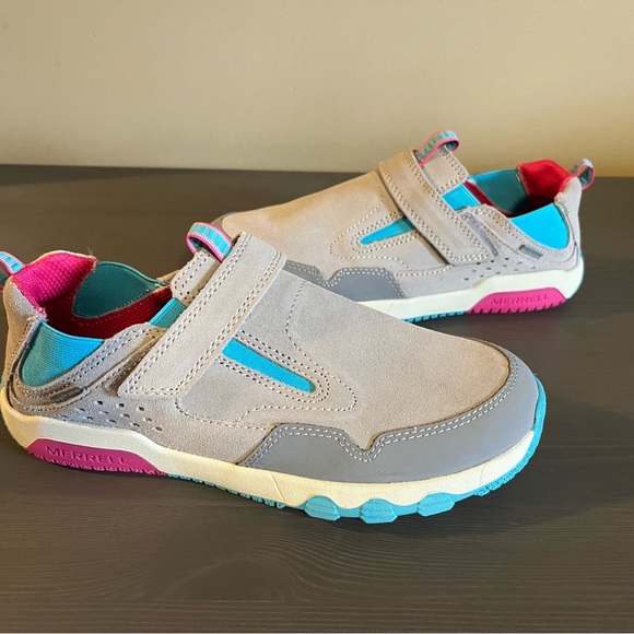 Merrell Kids Free Roam Jungle Moc Shoes NEW - Picture 4 of 9